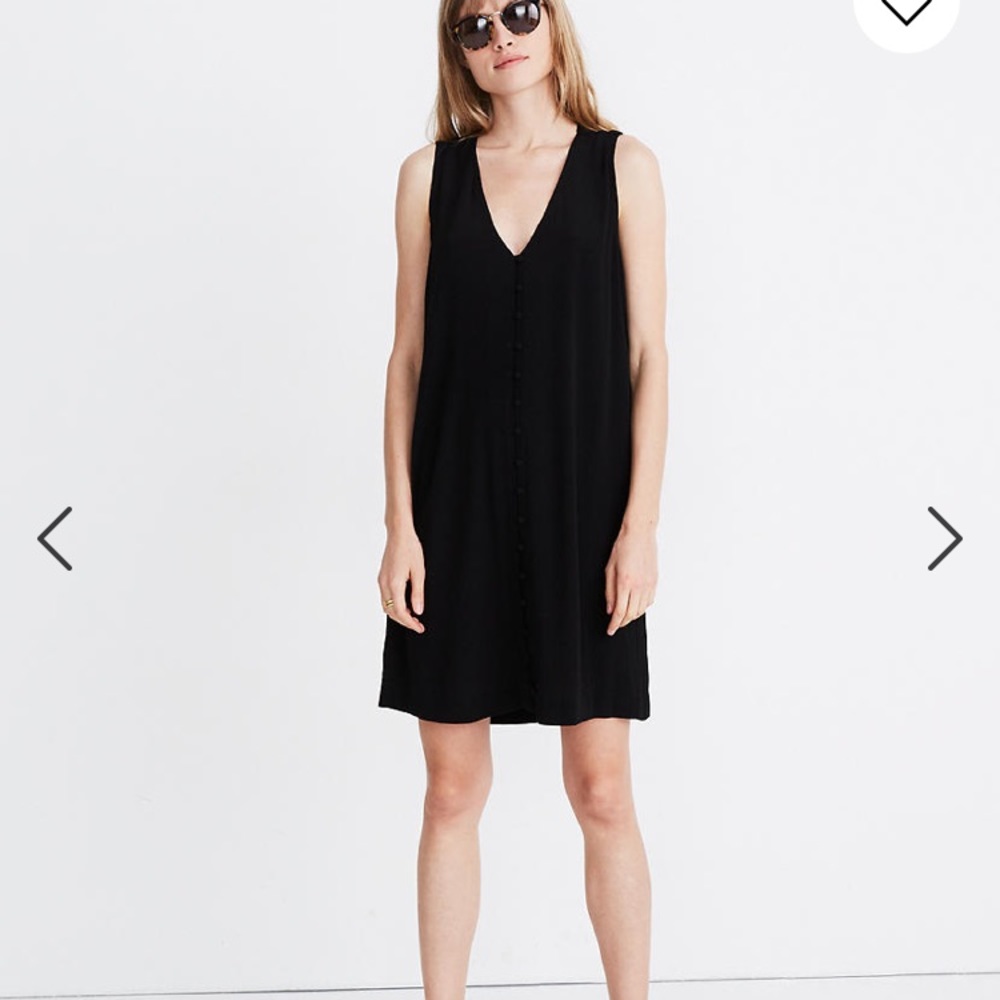 Madewell Heather Button Front Dress